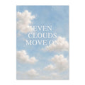 Inspirational Sky And Clouds Quote Wall Art