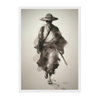 Anime Ink Wash Mugiwara Art Print: One Piece Straw Hat Legacy Scene