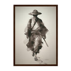 Anime Ink Wash Mugiwara Art Print: One Piece Straw Hat Legacy Scene