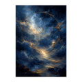 Artistic depiction of a celestial scene with clouds and light, resembling a portal or wormhole.
