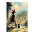 Kiki's Delivery Service Studio Ghibli Anime Art Print