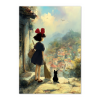 Kiki's Delivery Service Studio Ghibli Anime Art Print