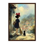 Kiki's Delivery Service Studio Ghibli Anime Art Print
