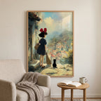 Kiki's Delivery Service Studio Ghibli Anime Art Print